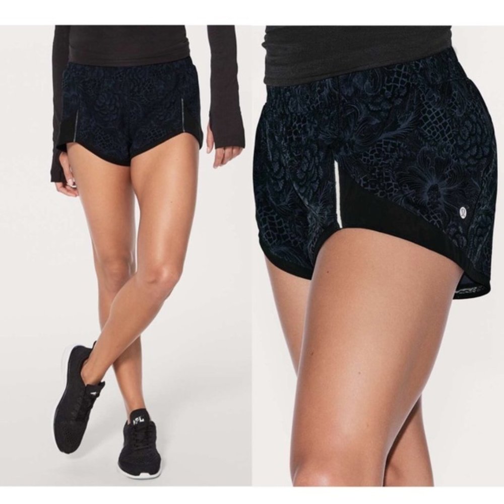 Lululemon Miles Ahead Short Nouveau Mach Floral - Picture 1 of 8